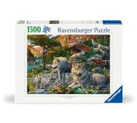Ravensburger - Puzzle Lupi primaverili - 1500 Pezzi