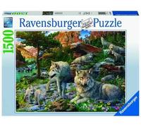 Ravensburger 12000719 - Lupi di primavera - puzzle 1500 pezzi - puzzle adulti e ragazzi da 14 anni, puzzle animali
