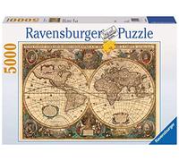 Ravensburger RVB17411 Puzzle da 5000 Pezzi - Antico Mappamondo