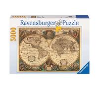 Ravensburger - Puzzle Mappamondo Storico 5000 PZ