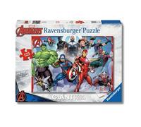 Ravensburger - Puzzle Marvel | Puzzle 6 Anni | Puzzle 125 Pezzi Bambini da Pavimento 70x50 Cm | Regalo Bambino 6 Anni | Giochi Bambino 6 Anni | Avengers Giocattoli