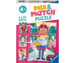 ravensburger Puzzle Mix&Match: Il mio lavoro preferito 3x24 pezzi 1 St