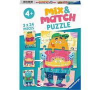 ravensburger Puzzle Mix&Match: Mostro divertente 3x24 pezzi 1 St