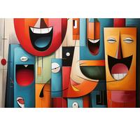 Ravensburger Puzzle Moment: Happy Cubism 200 Piece Jigsaw Puzzle for Adults - 12