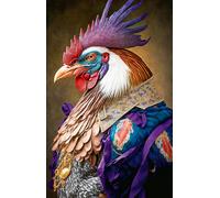 Ravensburger Puzzle Moment: Rooster General 200 Piece Jigsaw Puzzle for Adults -