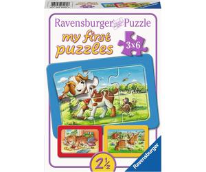 Ravensburger Puzzle - my first Puzzle - I Miei Amici Animali, 6 pezzi - 1 pz.
