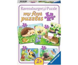 Ravensburger Puzzle - my first Puzzles - Simpatiche Creature del Giardino, 8 Pezzi - 1 pz.