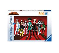 Ravensburger - puzzle my hero academia, 500 pezzi, puzzle adulti