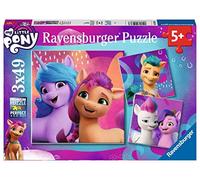 Ravensburger - Puzzle My Little Pony, Idea Regalo per Bambini 5+ Anni, Gioco Educativo e Stimolante, 3 Puzzle da 49 Pezzi, 21x21 cm