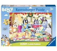 Ravensburger - Puzzle Natale con Bluey, Collezione 24 Giant Pavimento, 24 Pezzi,