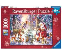 Ravensburger Puzzle Natale nella foresta Puzzle 100 pz. XXL Puzzle per Bambini