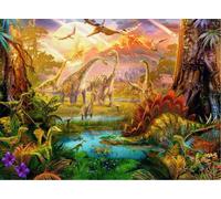 Ravensburger - Puzzle Nel mondo dei dinosauri - 500 Pezzi