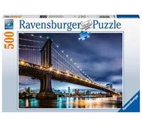 RAVENSBURGER - PUZZLE NEW YORK, 500 PEZZI, PUZZLE ADULTI