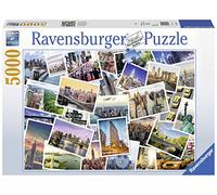 Ravensburger - Puzzle New York la Città che non Dorme Mai, 5000 Pezzi, Puzzle per Adulti e Ragazzi, Idea Regalo per Lei o Lui, 153x101 cm