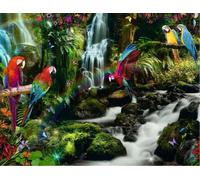 Ravensburger - Puzzle Pappagalli nella giungla - 2000 Pezzi
