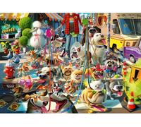 Ravensburger Puzzle Passeggiata con i cani - 1000 pezzi