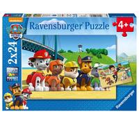 ravensburger puzzle paw patrol squadra 2x24 pezzi