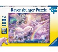 Ravensburger - Puzzle - Pegasus Unicorni - 100 XXL Pezzi