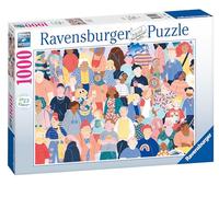 Ravensburger - Puzzle People WJPC, 1000 Pezzi, Puzzle Adulti e Ragazzi, Idea Regalo per Lei o Lui, 70x50 cm