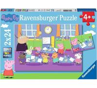 Ravensburger Puzzle - Peppa a Scuola, 24 Pezzi - 1 pz.