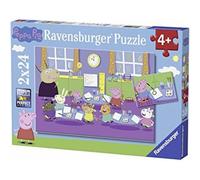 ravensburger Puzzle Peppa Pig a scuola 2x24 pezzi 1 St