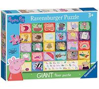 Ravensburger Puzzle Peppa Pig Alphabet, Puzzle 30 Pezzi Giant Pavimento, Puzzle