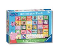 Ravensburger Puzzle Peppa Pig Alphabet, Puzzle 30 Pezzi Giant Pavimento, Puzzle per Bambini, Età Consigliata 3+, Stampa di Alta Qualità, 03116 0