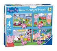 Ravensburger - Peppa Pig, Puzzle 3+ Anni, 4 Puzzle Progressivi 12-24 Pezzi | 4 puzzle progressivi a tema Peppa Pig da 12, 16, 20 e 24 pezzi, giochi educativi e divertenti, ideali come regalo dai 3 anni.