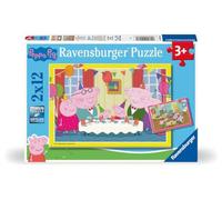 Ravensburger - Puzzle Peppa Pig, Idea Regalo per Bambini 3+ Anni, Gioco Educativ