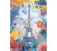 Nathan - Puzzle Tour Eiffel Multicolore - 1500 Pezzi