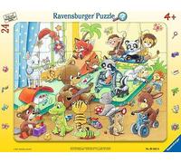 RAVENSBURGER PUZZLE- Ravensburger 05662-Puzzle Cornice, 24 Pezzi, per Bambini dai 4 Anni in su, con Gioco di Ricerca, 05662