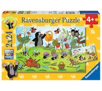 Puzzle Krtek in giardino 2x24 pezzi