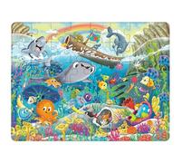 Ravensburger - Puzzle per bambini - Puzzle con cornice 30-48 pezzi - Amici degli oceani - Ragazza o ragazzo dai 4 anni - Puzzle di alta qualità - Cartone spesso e resistente - 12004156