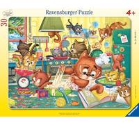 Ravensburger - Puzzle per bambini - Puzzle con cornice 30-48 pezzi - Gattini in follia - Ragazza o ragazzo dai 4 anni - Puzzle di alta qualità - Cartone spesso e resistente - 12004154