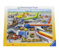 Ravensburger Puzzle Piccolo Campo D' Aviazione 067008 Bambini Jigsaw Aereo 40