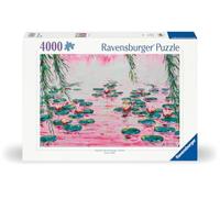 Ravensburger - Puzzle Pink Water Lines, Puzzle 4000 Pezzi, Puzzle Adulti e Bambi