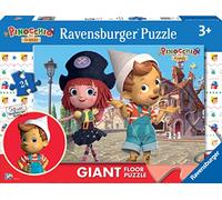 Ravensburger Puzzle Pinocchio, Puzzle 24 Giant Pavimento, Puzzle per Bambini, Età Consigliata 3+, Stampa di Alta Qualità, 03124 5, Multicolore