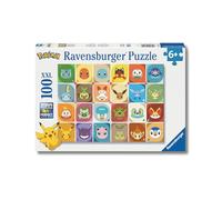 Ravensburger - Puzzle Pokémon, 100 Pezzi XXL - Puzzle Bambini 6 Anni, Collezione Pokémon, Giochi Educativi e Divertenti, Idee Regalo