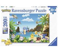 Ravensburger - Puzzle Pokémon, 200 Pezzi XXL, Età Raccomandata 8+ Anni