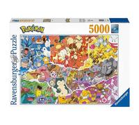 Ravensburger - puzzle pokémon, 5000 pezzi, puzzle adulti