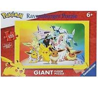 Ravensburger - Puzzle Pokémon, Collezione 125 Giant Pavimento, 125 Pezzi, Età Raccomandata 6+ Anni