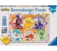 Ravensburger Puzzle Pokemon 100 Pezzi XXL Puzzle per Bambini Età 6+ Sigillato