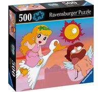 Ravensburger - Puzzle Pollon Puzzle 80s mania, 500 pezzi square