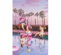 Puzzle Party in piscina RAVENSBURGER momenti di relax 200 pezzi
