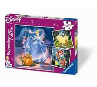 RAVENSBURGER - PUZZLE 3X49 PEZZI - PRINCIPESSE DISNEY A