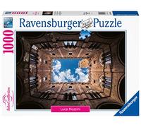 Ravensburger Puzzle, Puzzle 1000 Pezzi, Cortile del Podestà, Puzzle per Adulti, Talent Collection, Puzzle Siena, Puzzle Ravensburger - Stampa di Alta Qualità