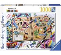 Ravensburger Puzzle, Puzzle 1000 Pezzi, Disney Pixar Scrapbook, Puzzle per Adulti e Ragazzi, Puzzle Disney, Puzzle Ravensburger - Stampa di Alta Qualità