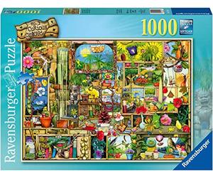 Ravensburger - Puzzle, Puzzle 1000 Pezzi, La Credenza del Giardiniere di Colin Thompson, Jigsaw Puzzle per Adulti- Stampa di Alta Qualità