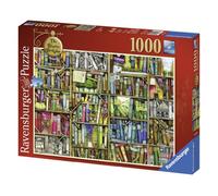 Ravensburger Puzzle, Puzzle 1000 Pezzi, La Libreria Bizzarra di Colin Thompson, Jigsaw Puzzle per Adulti, Puzzle Ravensburger - Stampa di Alta Qualità