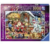 Ravensburger Puzzle, Puzzle 1000 Pezzi, Let's Visit Santa, Puzzle per Adulti, Puzzle Natale, Puzzle Stampa di Alta qualità